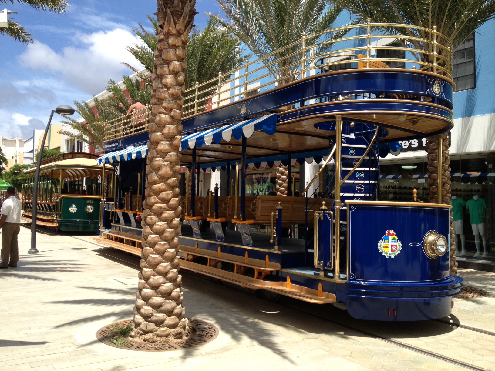 BCM Ltd heritage-style open-air trolley